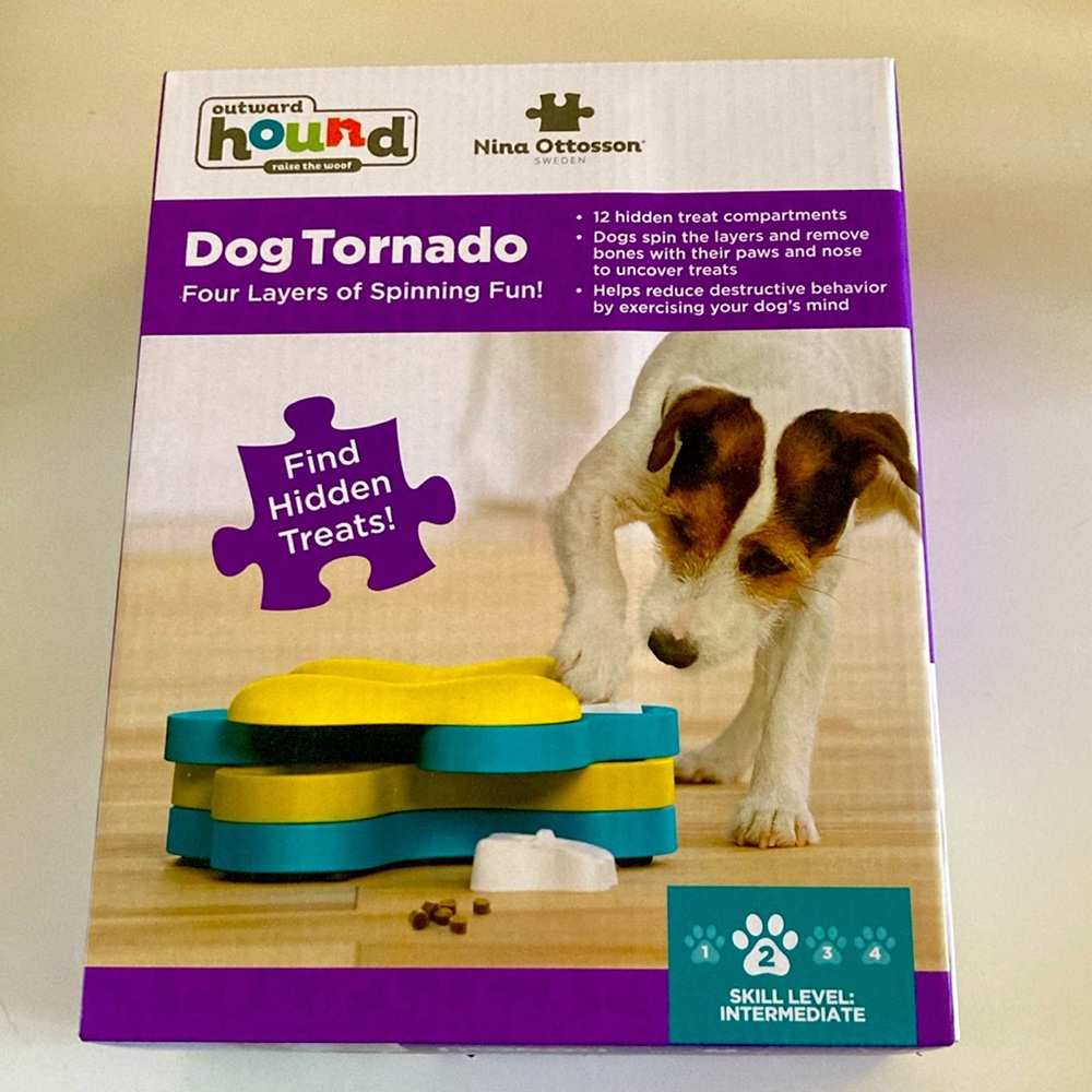 Dog Tornado Treat “Puzzle”